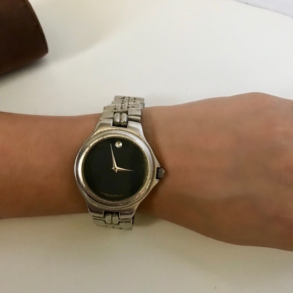 Movado collection stainless steel Swiss watch